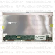 Матрица для ноутбука HP Pavilion G6-2027er (1366x768 HD) TN, 40pin, Матовая