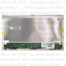 Матрица для ноутбука HP Pavilion G6-1190 (1366x768 HD) TN, 40pin, Матовая