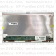 Матрица для ноутбука HP Pavilion DV6-3024 (1366x768 HD) TN, 40pin, Матовая