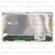 Матрица для ноутбука HP Pavilion DV6-3047 (1366x768 HD) TN, 40pin, Матовая