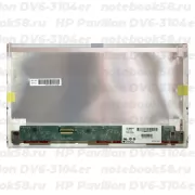 Матрица для ноутбука HP Pavilion DV6-3104er (1366x768 HD) TN, 40pin, Матовая