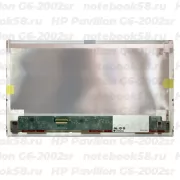 Матрица для ноутбука HP Pavilion G6-2002sr (1366x768 HD) TN, 40pin, Матовая