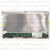 Матрица для ноутбука HP Pavilion G6-2051er (1366x768 HD) TN, 40pin, Матовая