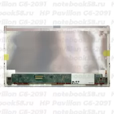 Матрица для ноутбука HP Pavilion G6-2091 (1366x768 HD) TN, 40pin, Матовая