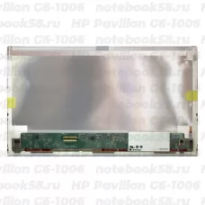Матрица для ноутбука HP Pavilion G6-1006 (1366x768 HD) TN, 40pin, Матовая