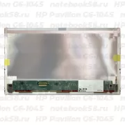 Матрица для ноутбука HP Pavilion G6-1045 (1366x768 HD) TN, 40pin, Матовая