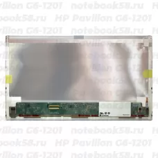 Матрица для ноутбука HP Pavilion G6-1201 (1366x768 HD) TN, 40pin, Матовая