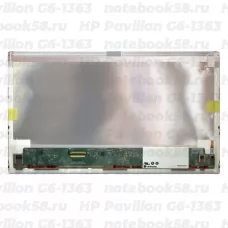 Матрица для ноутбука HP Pavilion G6-1363 (1366x768 HD) TN, 40pin, Матовая