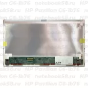 Матрица для ноутбука HP Pavilion G6-1b76 (1366x768 HD) TN, 40pin, Матовая