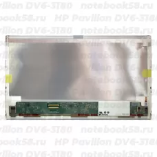 Матрица для ноутбука HP Pavilion DV6-3180 (1366x768 HD) TN, 40pin, Матовая