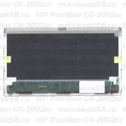 Матрица для ноутбука HP Pavilion G6-2002sr (1366x768 HD) TN, 40pin, Матовая