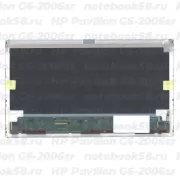 Матрица для ноутбука HP Pavilion G6-2006sr (1366x768 HD) TN, 40pin, Матовая