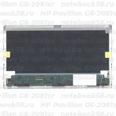 Матрица для ноутбука HP Pavilion G6-2081sr (1366x768 HD) TN, 40pin, Матовая