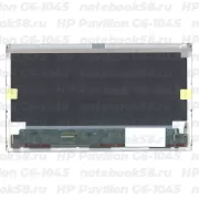 Матрица для ноутбука HP Pavilion G6-1045 (1366x768 HD) TN, 40pin, Матовая