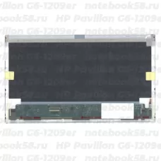 Матрица для ноутбука HP Pavilion G6-1209er (1366x768 HD) TN, 40pin, Матовая