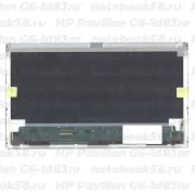 Матрица для ноутбука HP Pavilion G6-1d83nr (1366x768 HD) TN, 40pin, Матовая