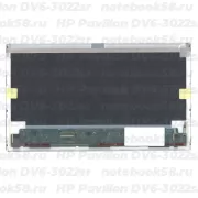 Матрица для ноутбука HP Pavilion DV6-3022sr (1366x768 HD) TN, 40pin, Матовая