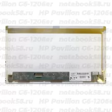 Матрица для ноутбука HP Pavilion G6-1206er (1366x768 HD) TN, 40pin, Глянцевая