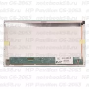 Матрица для ноутбука HP Pavilion G6-2063 (1366x768 HD) TN, 40pin, Матовая