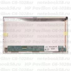 Матрица для ноутбука HP Pavilion G6-1028sr (1366x768 HD) TN, 40pin, Матовая