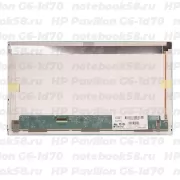 Матрица для ноутбука HP Pavilion G6-1d70 (1366x768 HD) TN, 40pin, Матовая