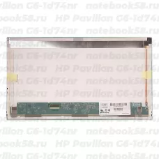 Матрица для ноутбука HP Pavilion G6-1d74nr (1366x768 HD) TN, 40pin, Матовая