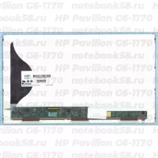 Матрица для ноутбука HP Pavilion G6-1170 (1366x768 HD) TN, 40pin, Матовая