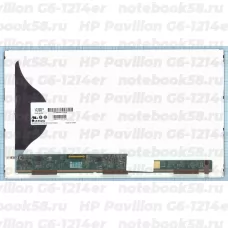 Матрица для ноутбука HP Pavilion G6-1214er (1366x768 HD) TN, 40pin, Матовая