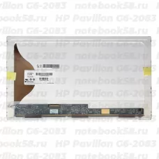 Матрица для ноутбука HP Pavilion G6-2083 (1366x768 HD) TN, 40pin, Матовая