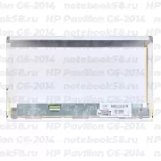 Матрица для ноутбука HP Pavilion G6-2014 (1366x768 HD) TN, 40pin, Матовая