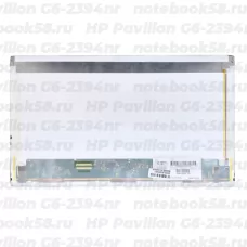 Матрица для ноутбука HP Pavilion G6-2394nr (1366x768 HD) TN, 40pin, Матовая