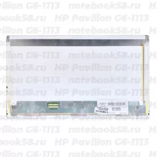 Матрица для ноутбука HP Pavilion G6-1113 (1366x768 HD) TN, 40pin, Матовая