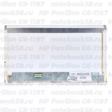 Матрица для ноутбука HP Pavilion G6-1187 (1366x768 HD) TN, 40pin, Матовая