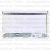 Матрица для ноутбука HP Pavilion DV6-3106er (1366x768 HD) TN, 40pin, Матовая