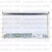 Матрица для ноутбука HP Pavilion DV6-3183 (1366x768 HD) TN, 40pin, Матовая