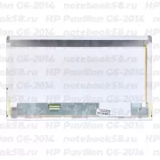 Матрица для ноутбука HP Pavilion G6-2014 (1366x768 HD) TN, 40pin, Матовая