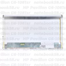 Матрица для ноутбука HP Pavilion G6-1081sr (1366x768 HD) TN, 40pin, Матовая