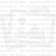 Матрица для ноутбука HP Pavilion G6-1c59nr (1366x768 HD) TN, 40pin, Матовая