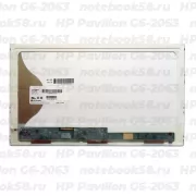 Матрица для ноутбука HP Pavilion G6-2063 (1366x768 HD) TN, 40pin, Матовая