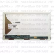 Матрица для ноутбука HP Pavilion G6-1d18 (1366x768 HD) TN, 40pin, Матовая