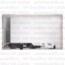 Матрица для ноутбука HP Pavilion G6-1262er (1366x768 HD) TN, 40pin, Матовая