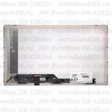 Матрица для ноутбука HP Pavilion G6-1262sr (1366x768 HD) TN, 40pin, Матовая