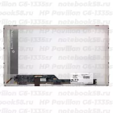 Матрица для ноутбука HP Pavilion G6-1335sr (1366x768 HD) TN, 40pin, Матовая