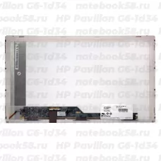 Матрица для ноутбука HP Pavilion G6-1d34 (1366x768 HD) TN, 40pin, Матовая