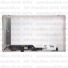 Матрица для ноутбука HP Pavilion DV6-3074 (1366x768 HD) TN, 40pin, Матовая