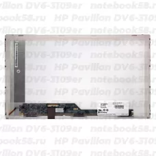 Матрица для ноутбука HP Pavilion DV6-3109er (1366x768 HD) TN, 40pin, Матовая