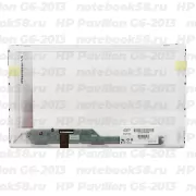 Матрица для ноутбука HP Pavilion G6-2013 (1366x768 HD) TN, 40pin, Матовая