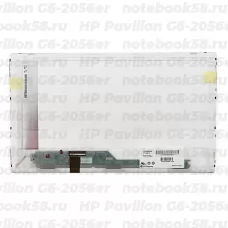 Матрица для ноутбука HP Pavilion G6-2056er (1366x768 HD) TN, 40pin, Матовая