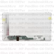 Матрица для ноутбука HP Pavilion G6-1107er (1366x768 HD) TN, 40pin, Матовая