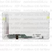 Матрица для ноутбука HP Pavilion G6-1d10nr (1366x768 HD) TN, 40pin, Матовая